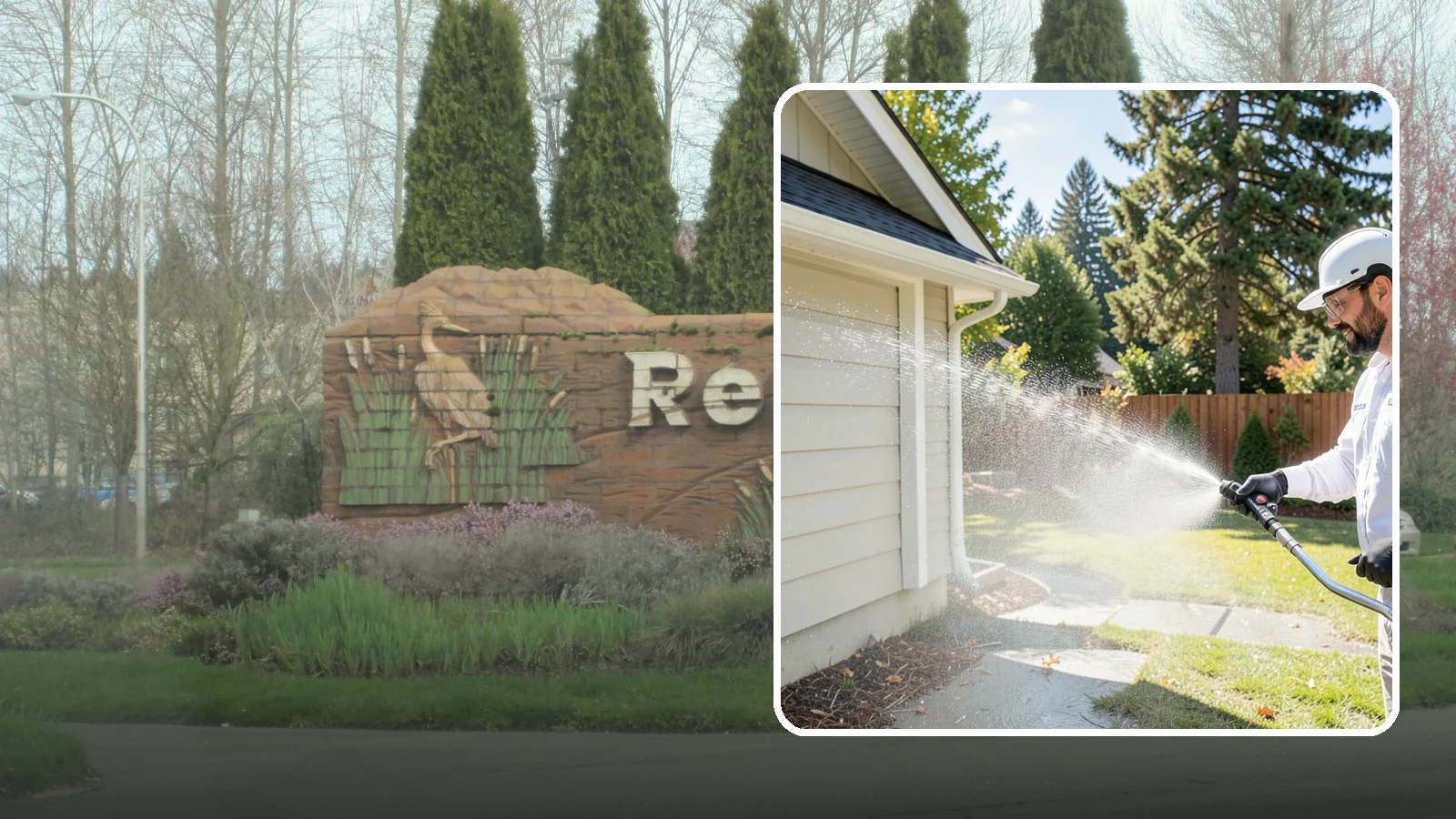 Pressure Washing Consultation in Renton, King County, WA - We offer on-site pressure washing consultations in Washington to assess your surfaces and build the right cleaning plan.