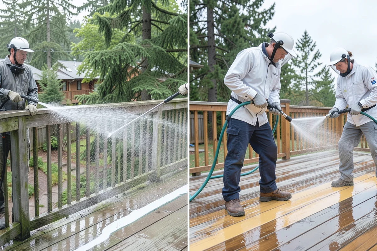 Pressure Washing Consultation in Roy, Pierce County, WA - Walk the property and inventory surfaces