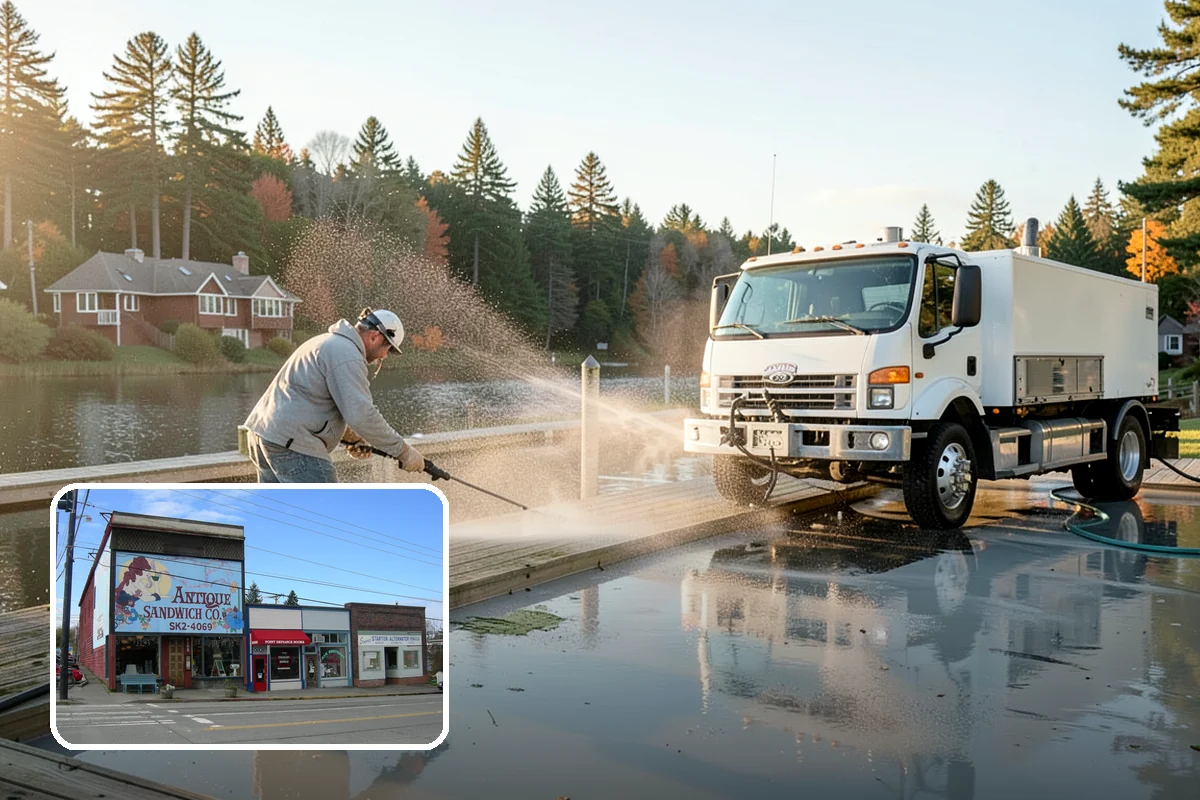 Pressure Washing Consultation in Ruston, Pierce County, WA - Matches methods to each surface safely