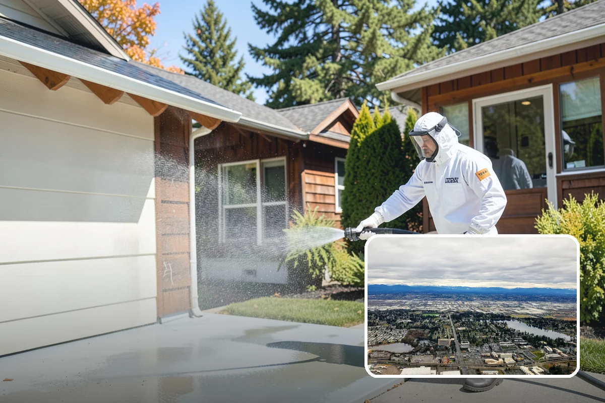 Pressure Washing Consultation in SeaTac, King County, WA - Matches methods to each surface safely