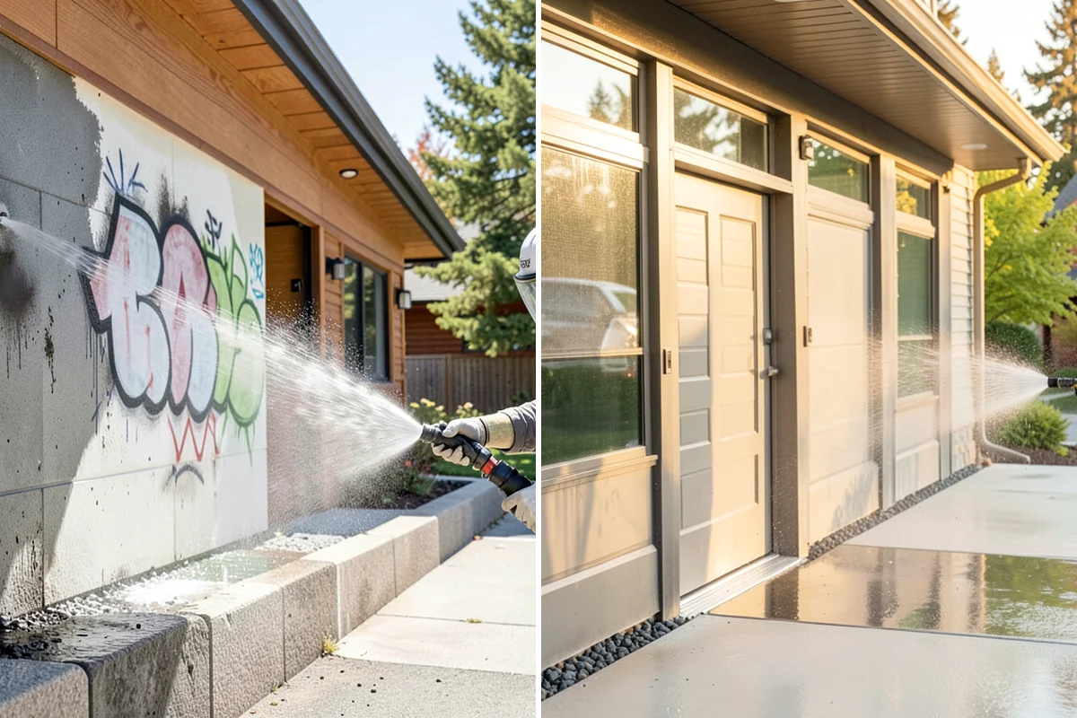 Pressure Washing Consultation in Seattle, King County, WA - Walk the property and inventory surfaces