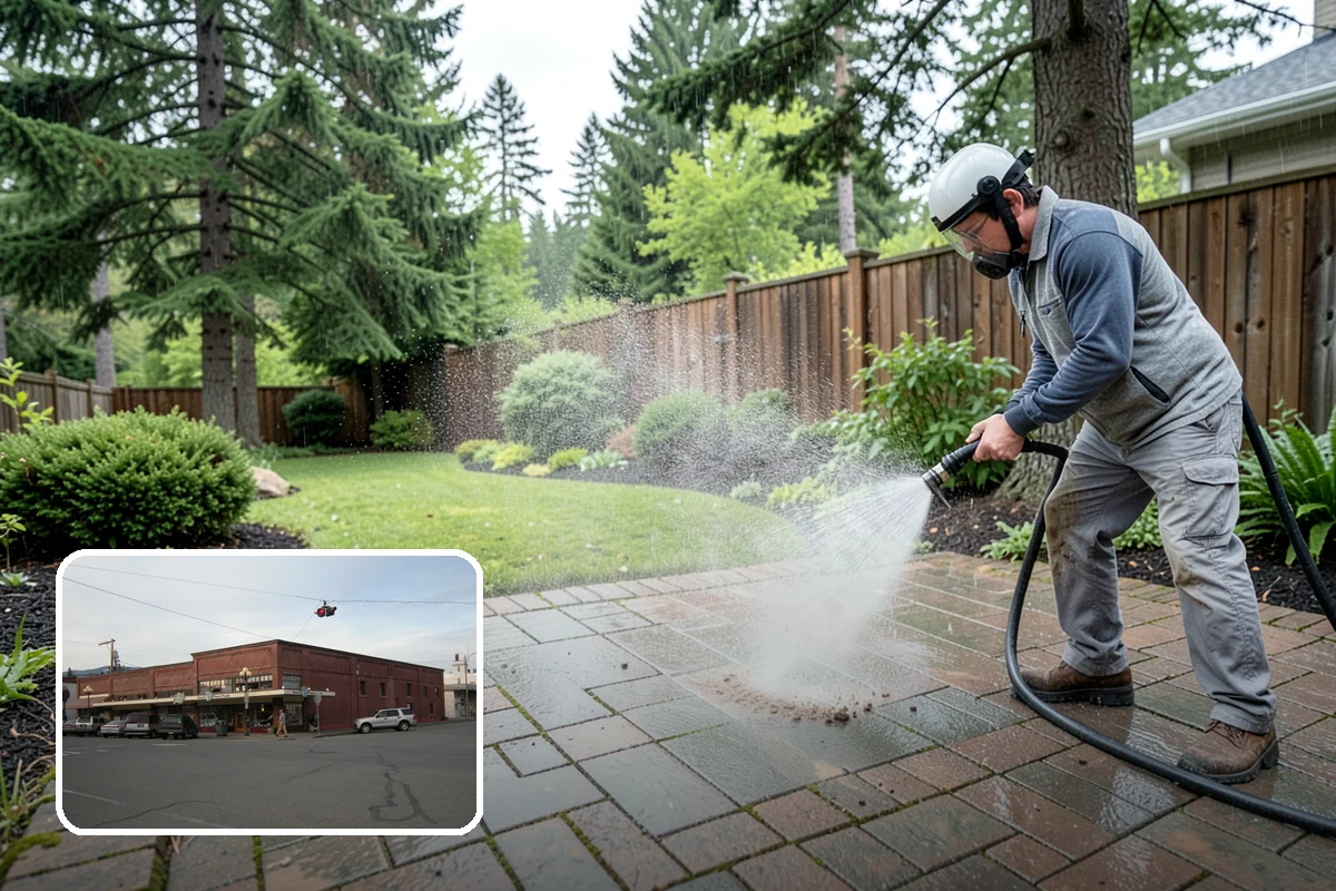 Pressure Washing Consultation in Sedro-Woolley, Skagit County, WA - Matches methods to each surface safely
