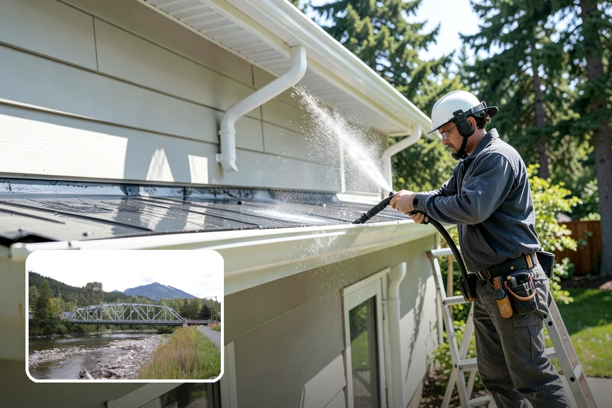 Pressure Washing Consultation in Skykomish, King County, WA - Matches methods to each surface safely