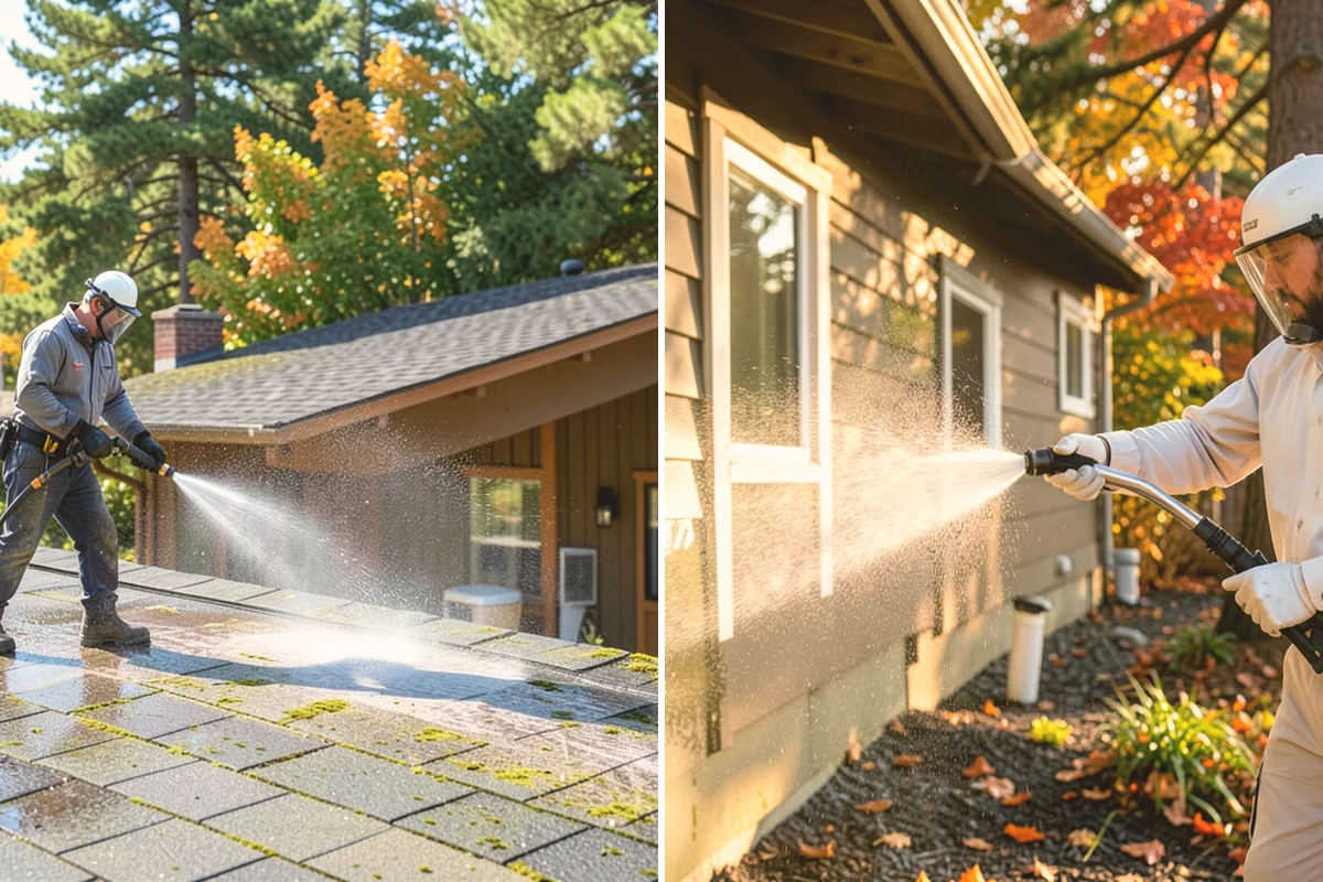 Pressure Washing Consultation in Snohomish, Snohomish County, WA - Walk the property and inventory surfaces