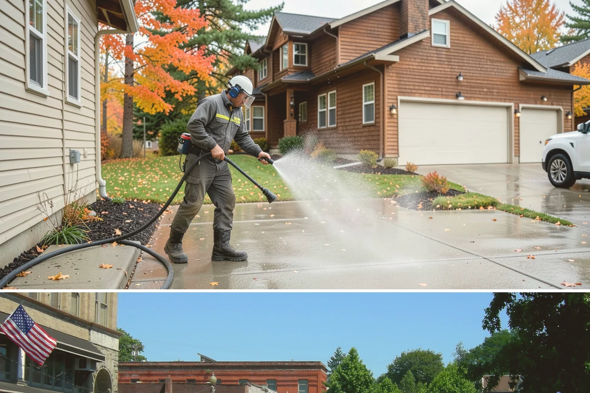 Pressure Washing Consultation in Snohomish, Snohomish County, WA - A consultation is worthwhile any time of year, and scheduling in late winter helps plan a full cleaning before spring growth...