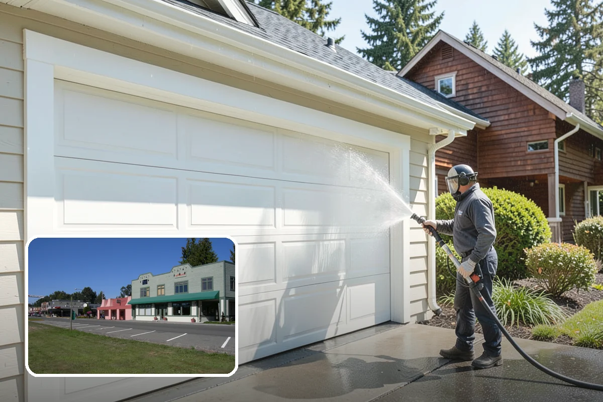 Pressure Washing Consultation in Snoqualmie, King County, WA - Matches methods to each surface safely