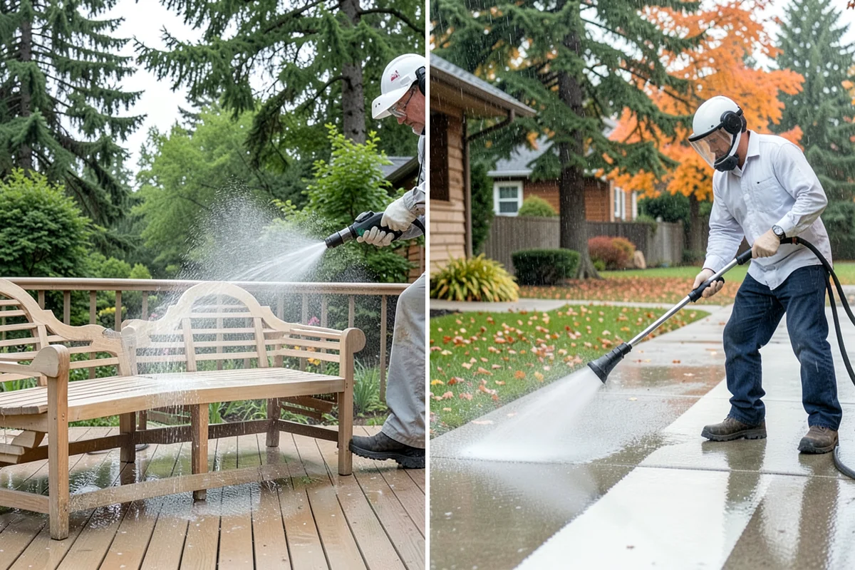 Pressure Washing Consultation in Snoqualmie, King County, WA - Walk the property and inventory surfaces