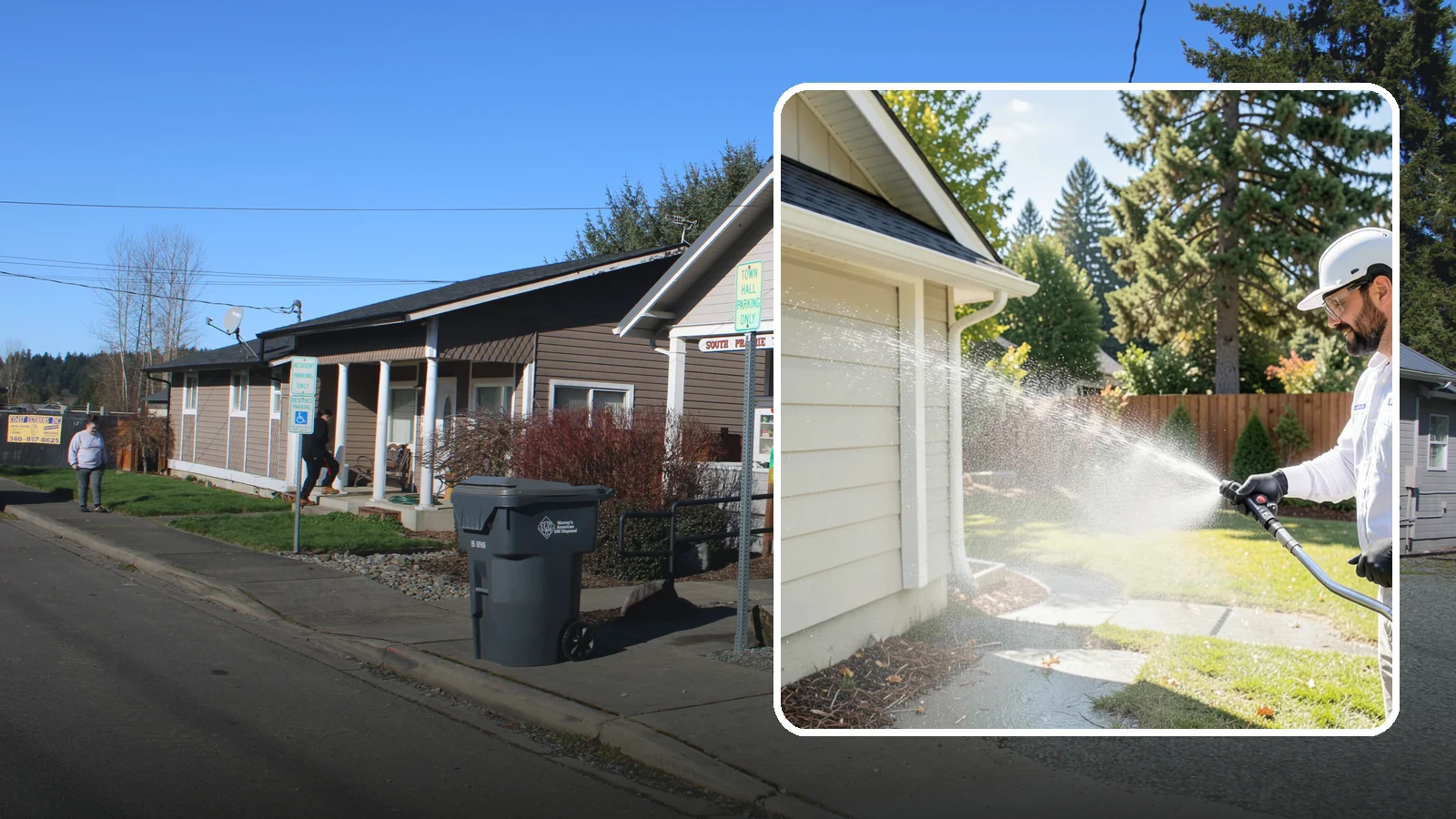 Pressure Washing Consultation in South Prairie, Pierce County, WA - We offer on-site pressure washing consultations in Washington to assess your surfaces and build the right cleaning plan.