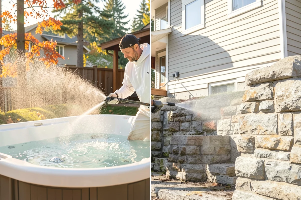Pressure Washing Consultation in Steilacoom, Pierce County, WA - Walk the property and inventory surfaces