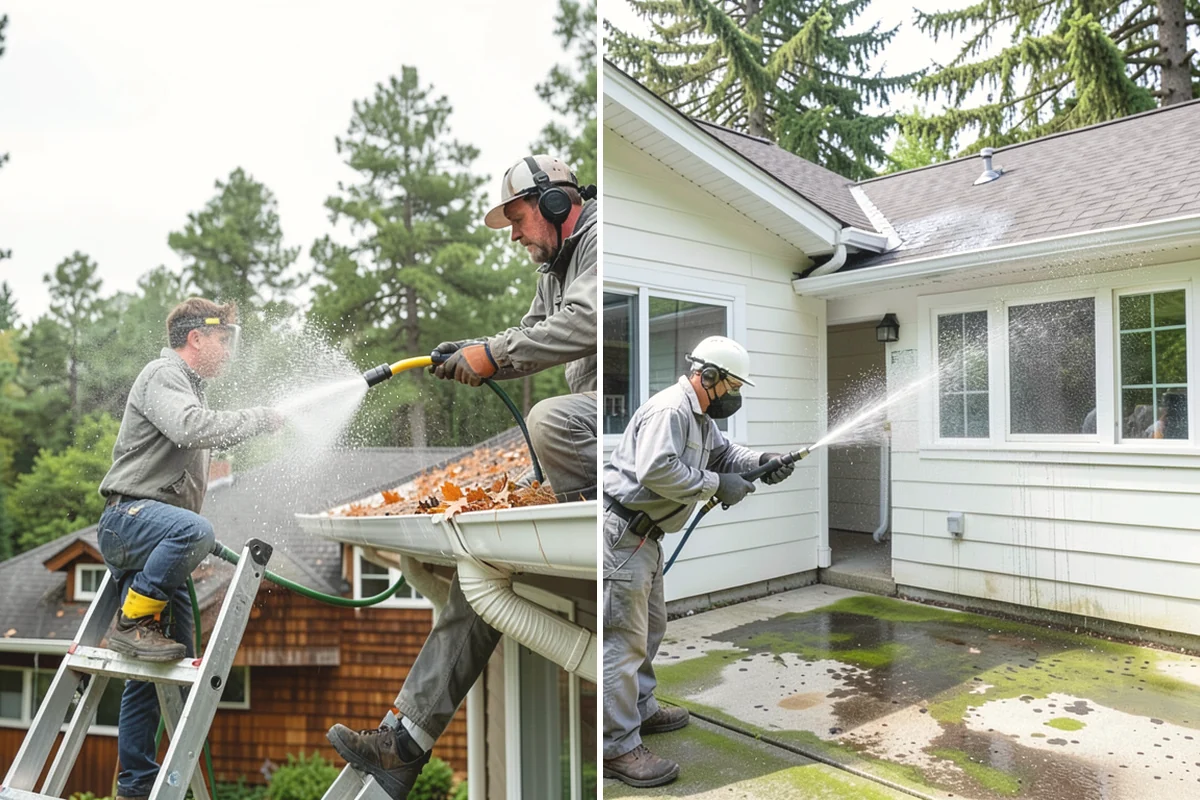 Pressure Washing Consultation in Tacoma, Pierce County, WA - Walk the property and inventory surfaces