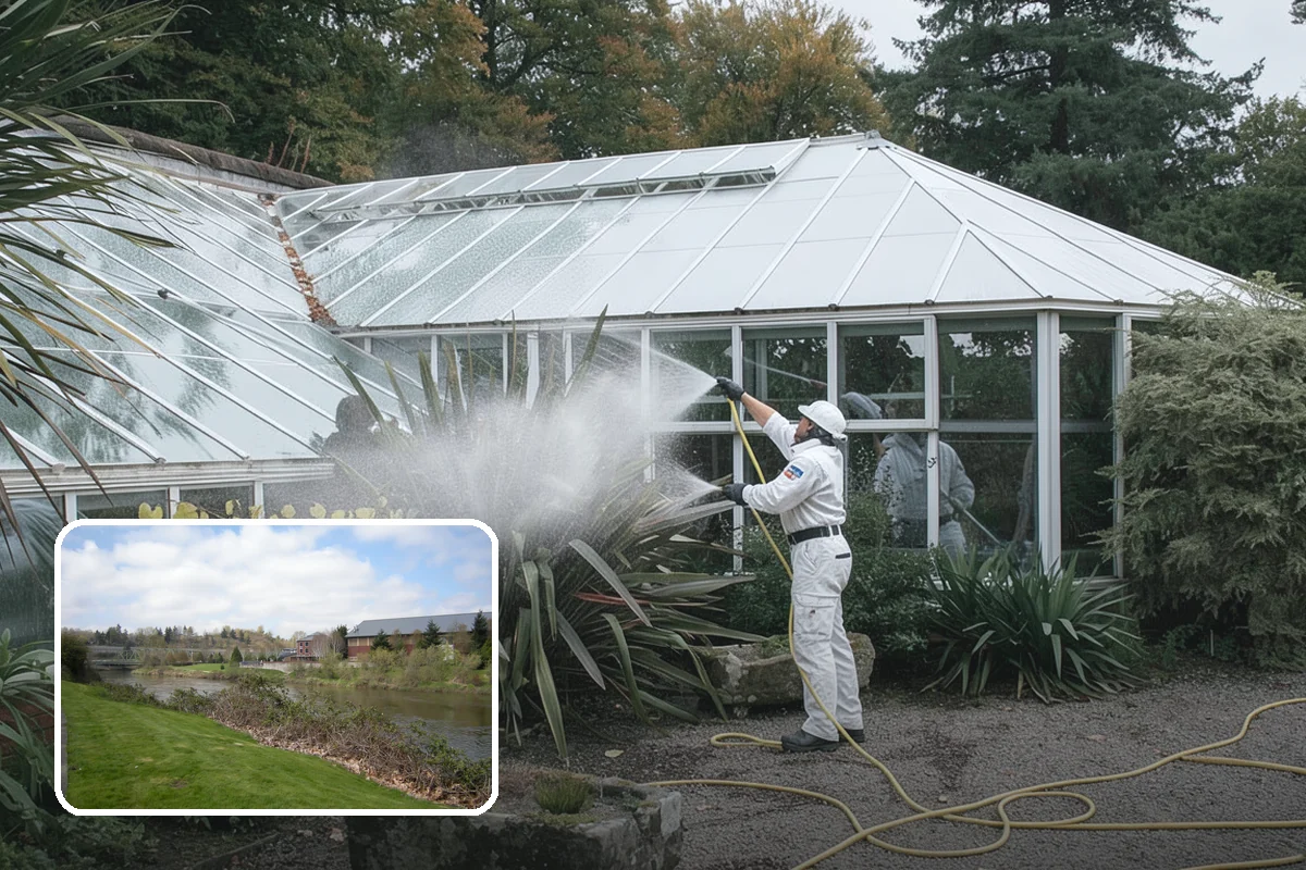 Pressure Washing Consultation in Tukwila, King County, WA - Matches methods to each surface safely