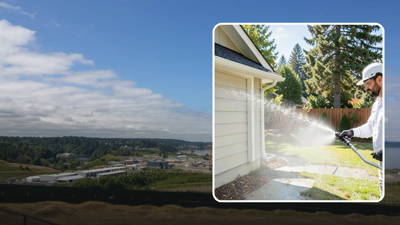 Pressure Washing Consultation in University Place, Pierce County, WA - We offer on-site pressure washing consultations in Washington to assess your surfaces and build the right cleaning plan.