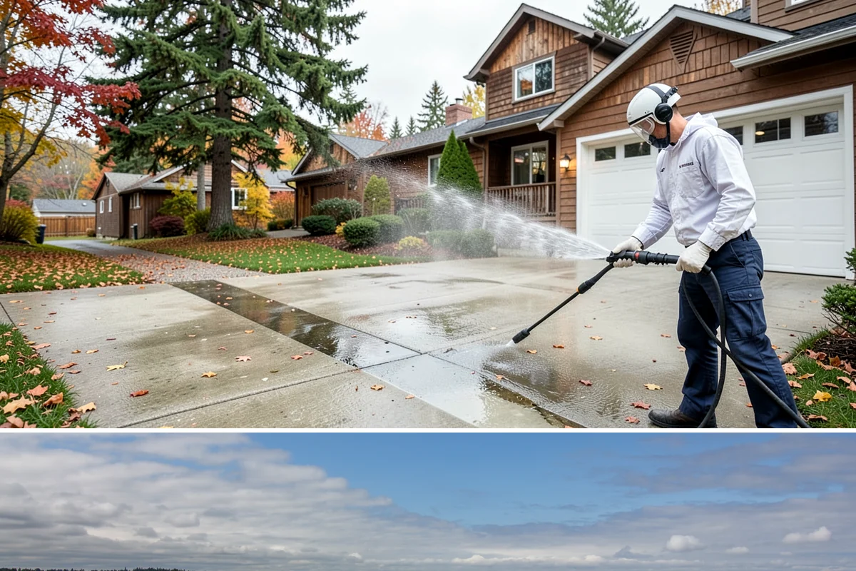 Pressure Washing Consultation in University Place, Pierce County, WA - A consultation is worthwhile any time of year, and scheduling in late winter helps plan a full cleaning before spring growth...