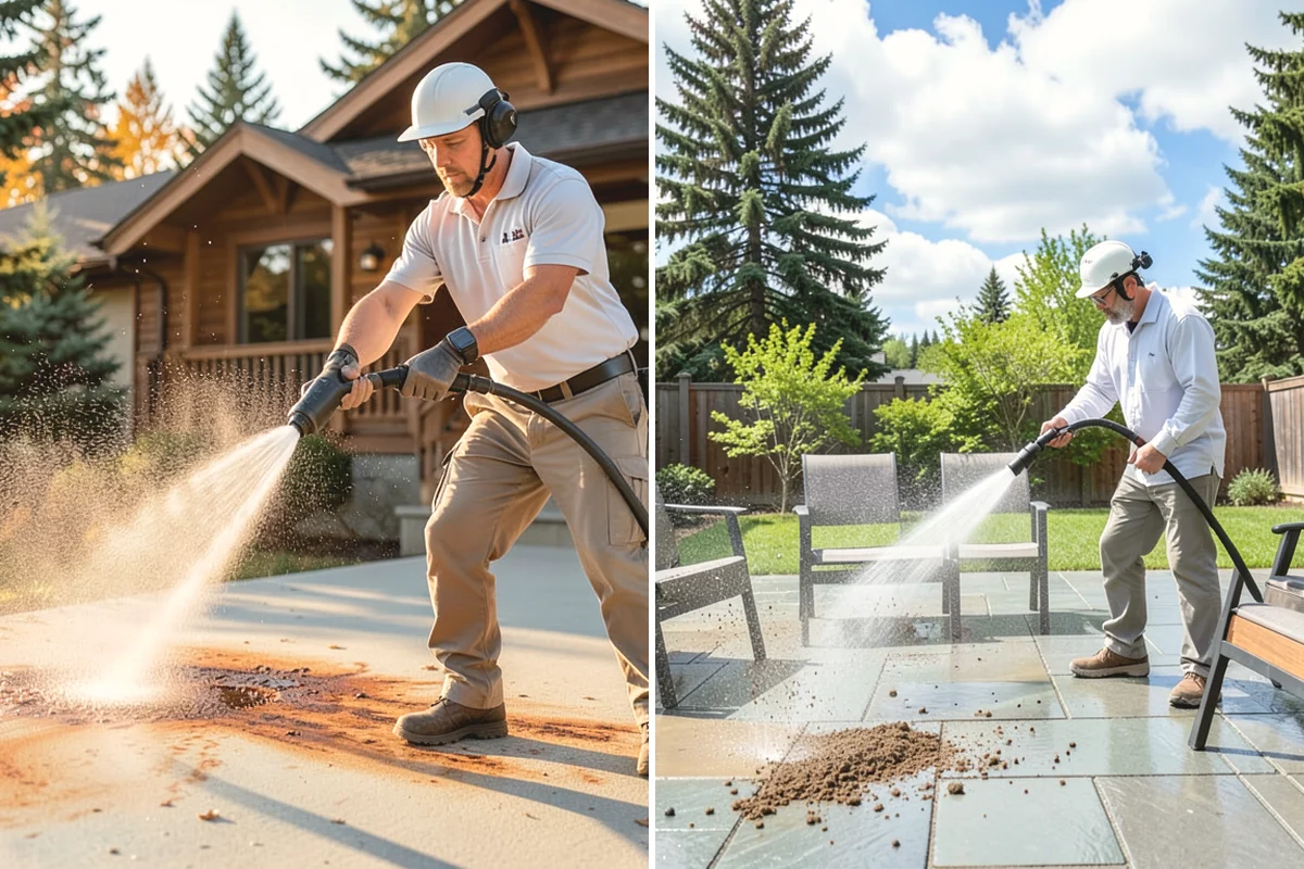 Pressure Washing Consultation in Yarrow Point, King County, WA - Walk the property and inventory surfaces