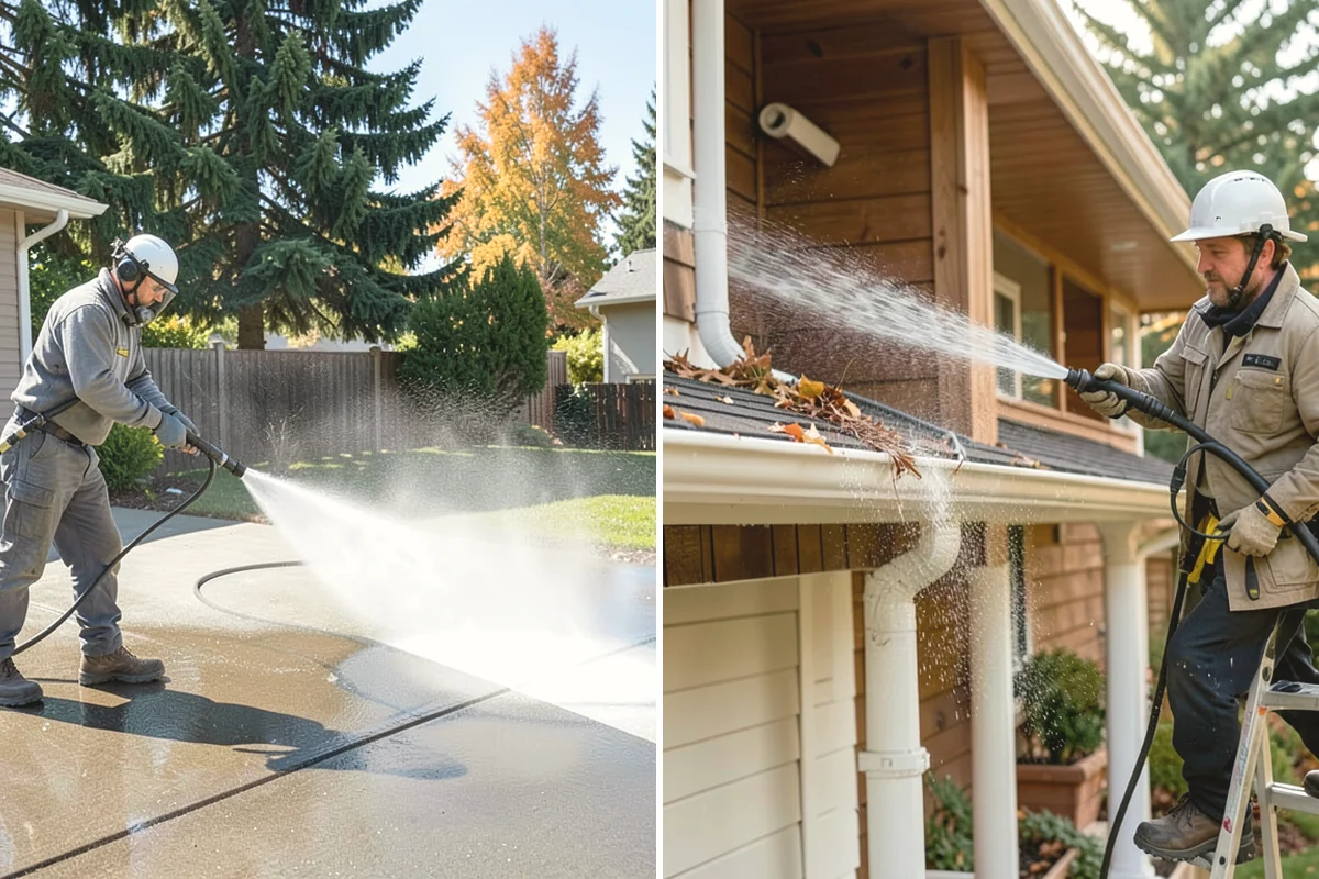 Privacy Screen Cleaning in Carbonado, Pierce County, WA - Clear loose debris from the panels and frame