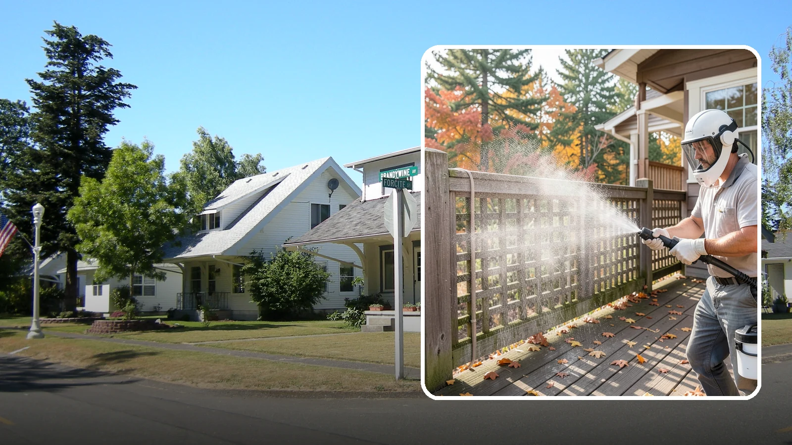 Privacy Screen Cleaning in DuPont, Pierce County, WA - Clean lattice, slat, and panel privacy screens that trap moss and mildew in their shaded, sheltered surfaces.