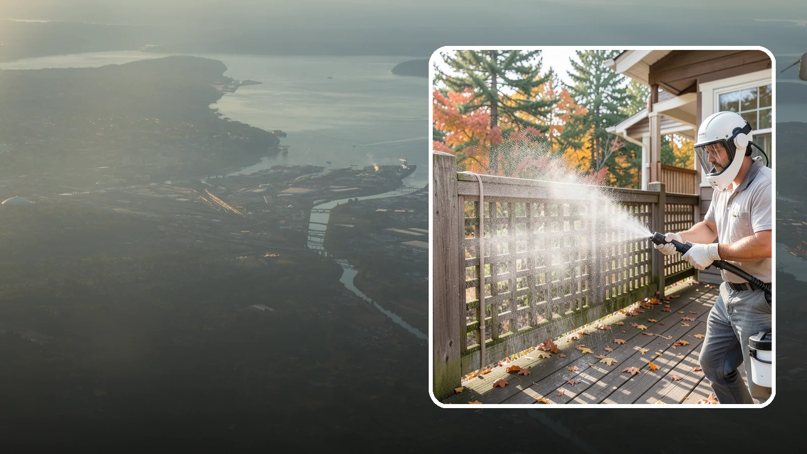 Privacy Screen Cleaning in Fife, Pierce County, WA - Clean lattice, slat, and panel privacy screens that trap moss and mildew in their shaded, sheltered surfaces.