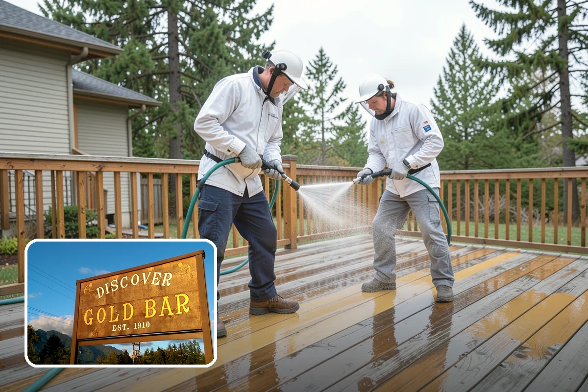 Privacy Screen Cleaning in Gold Bar, Snohomish County, WA - Clears moss and mildew from shaded screen panels