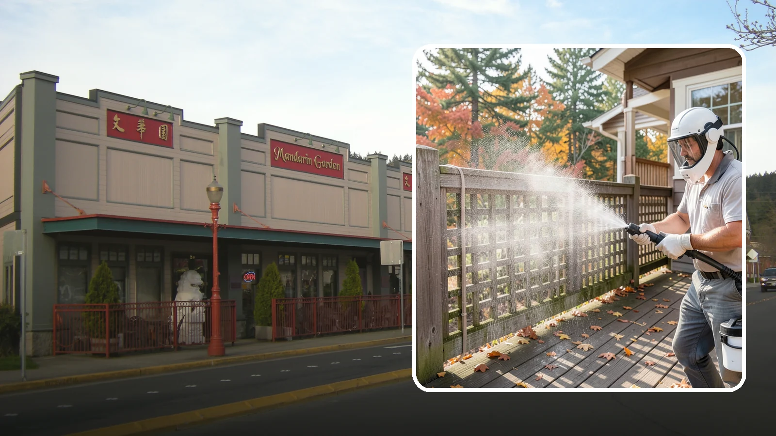 Privacy Screen Cleaning in Issaquah, King County, WA - Clean lattice, slat, and panel privacy screens that trap moss and mildew in their shaded, sheltered surfaces.