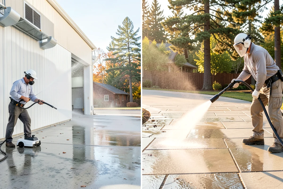 Privacy Screen Cleaning in Kenmore, King County, WA - Clear loose debris from the panels and frame