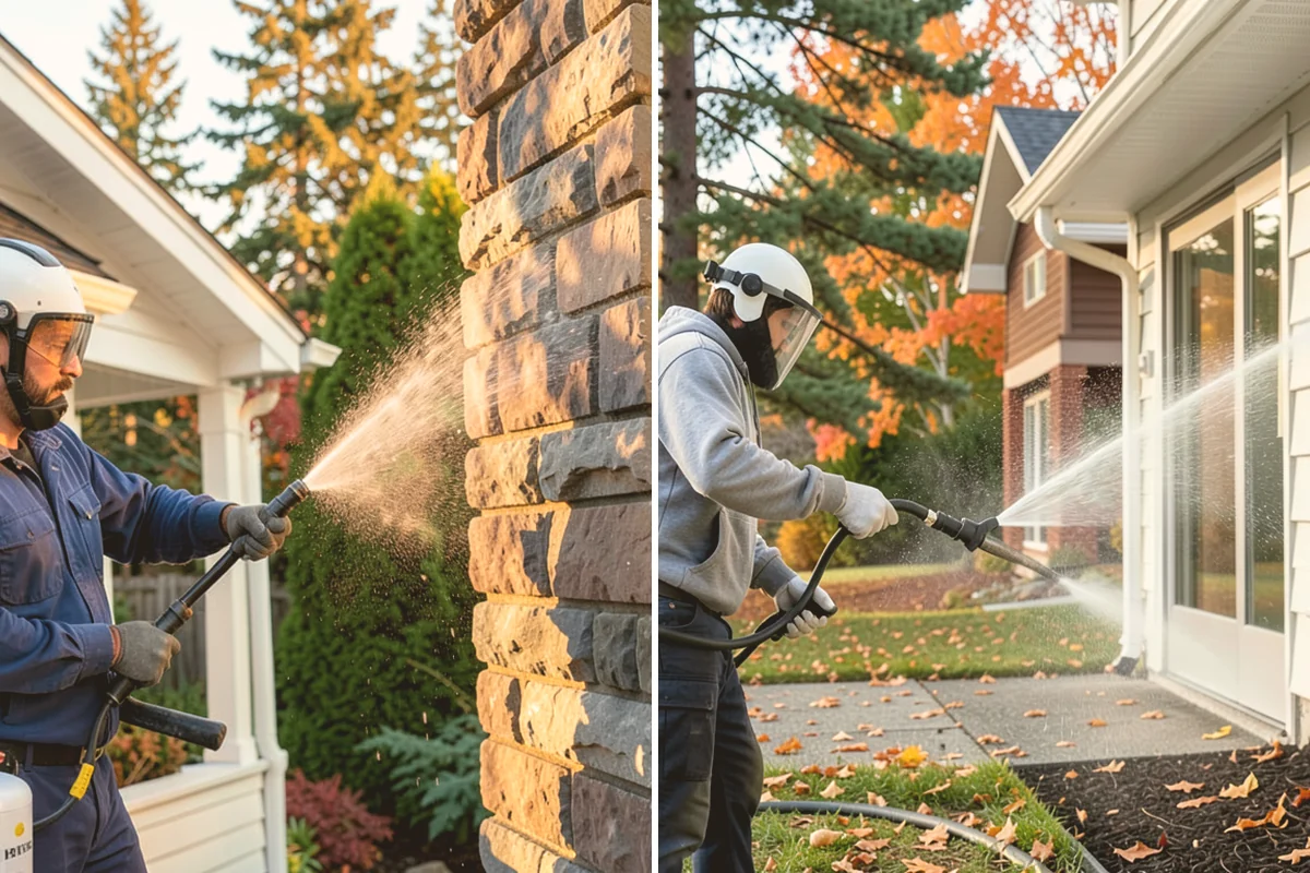 Privacy Screen Cleaning in Kirkland, King County, WA - Clear loose debris from the panels and frame
