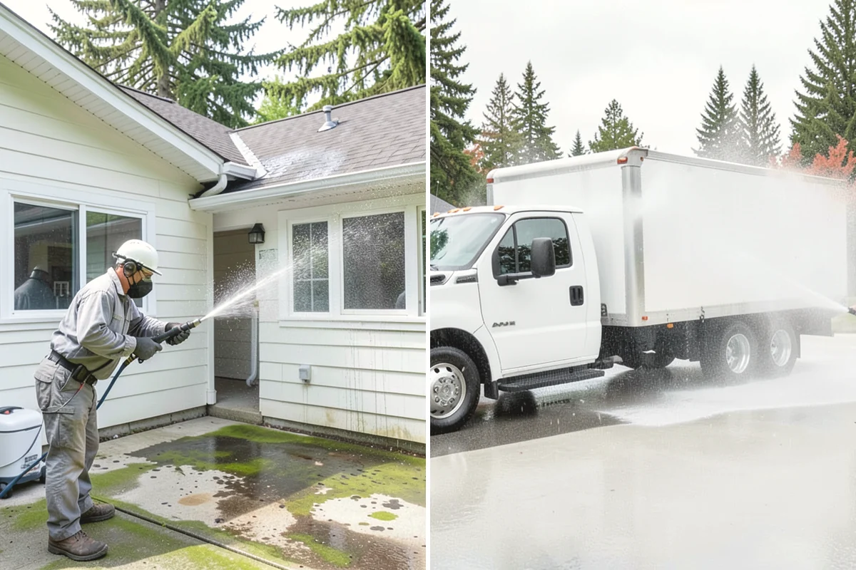 Privacy Screen Cleaning in Lake Stevens, Snohomish County, WA - Clear loose debris from the panels and frame