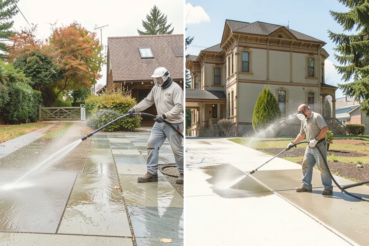 Privacy Screen Cleaning in Lynnwood, Snohomish County, WA - Clear loose debris from the panels and frame