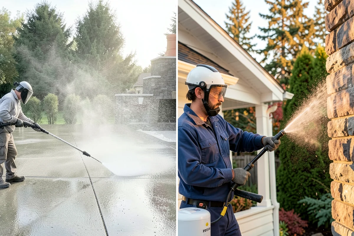 Privacy Screen Cleaning in Maple Valley, King County, WA - Clear loose debris from the panels and frame