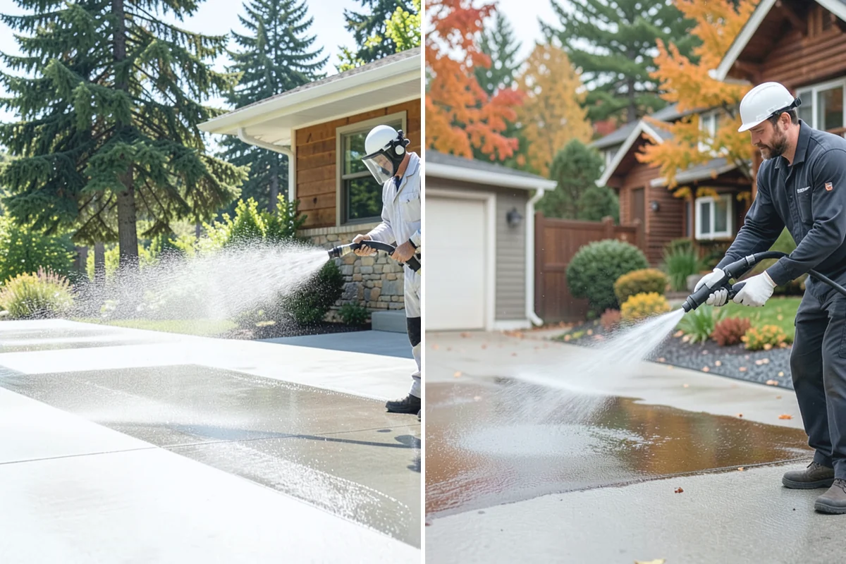 Privacy Screen Cleaning in Marysville, Snohomish County, WA - Clear loose debris from the panels and frame