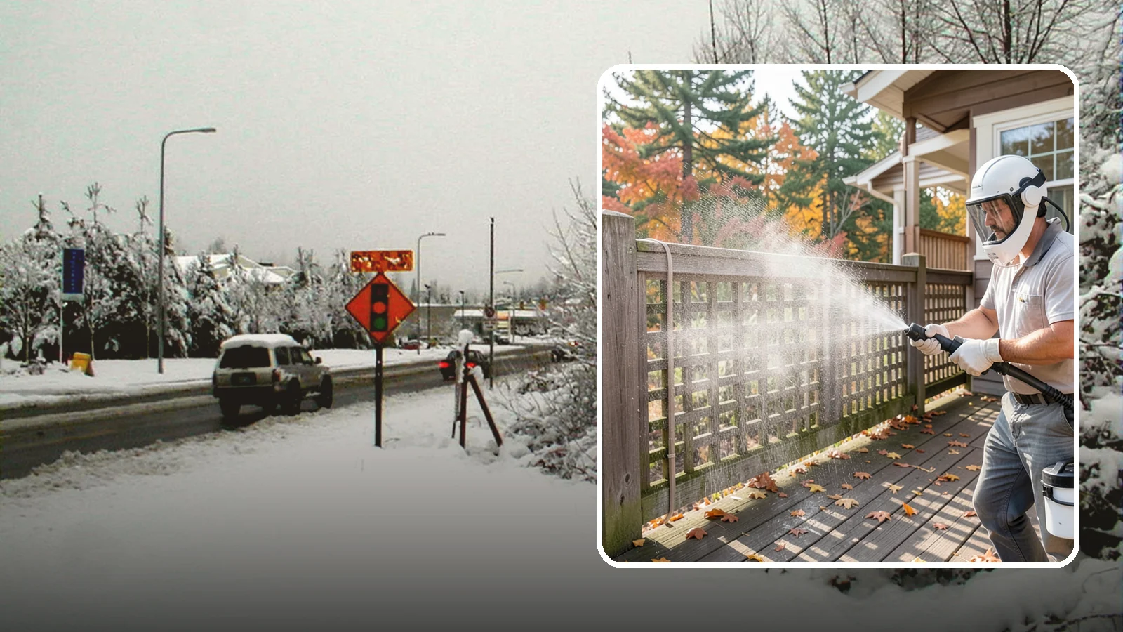 Privacy Screen Cleaning in Newcastle, King County, WA - Clean lattice, slat, and panel privacy screens that trap moss and mildew in their shaded, sheltered surfaces.