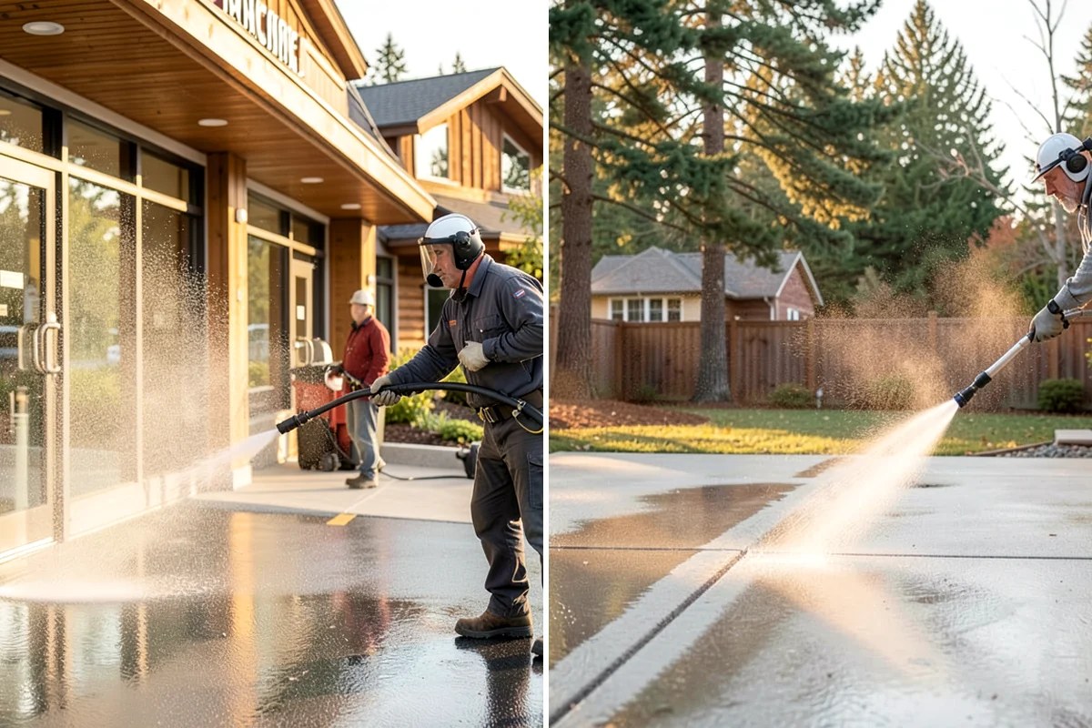 Privacy Screen Cleaning in SeaTac, King County, WA - Clear loose debris from the panels and frame