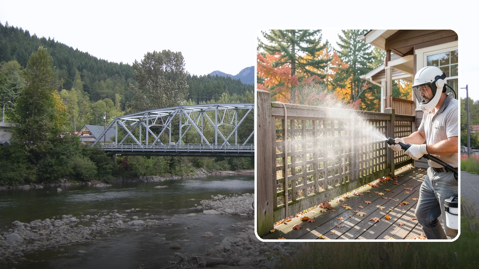 Privacy Screen Cleaning in Skykomish, King County, WA - Clean lattice, slat, and panel privacy screens that trap moss and mildew in their shaded, sheltered surfaces.