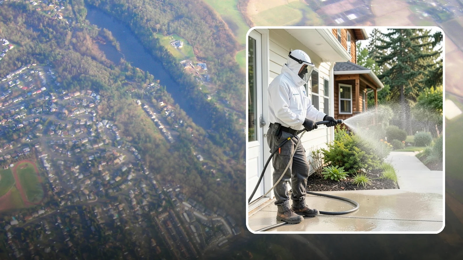 Property Refresh Cleaning in Algona, King County, WA - Property refresh cleaning gives a home or building a full exterior reset to restore appearance after a period of neglected upkeep.
