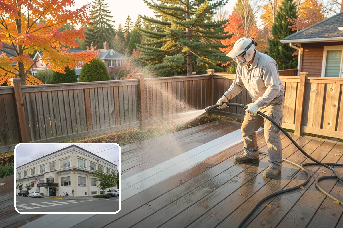 Property Refresh Cleaning in Anacortes, Skagit County, WA - Restores a neglected exterior in one comprehensive visit