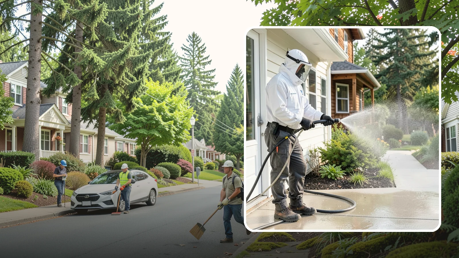 Property Refresh Cleaning in Beaux Arts Village, King County, WA - Property refresh cleaning gives a home or building a full exterior reset to restore appearance after a period of neglected upkeep.