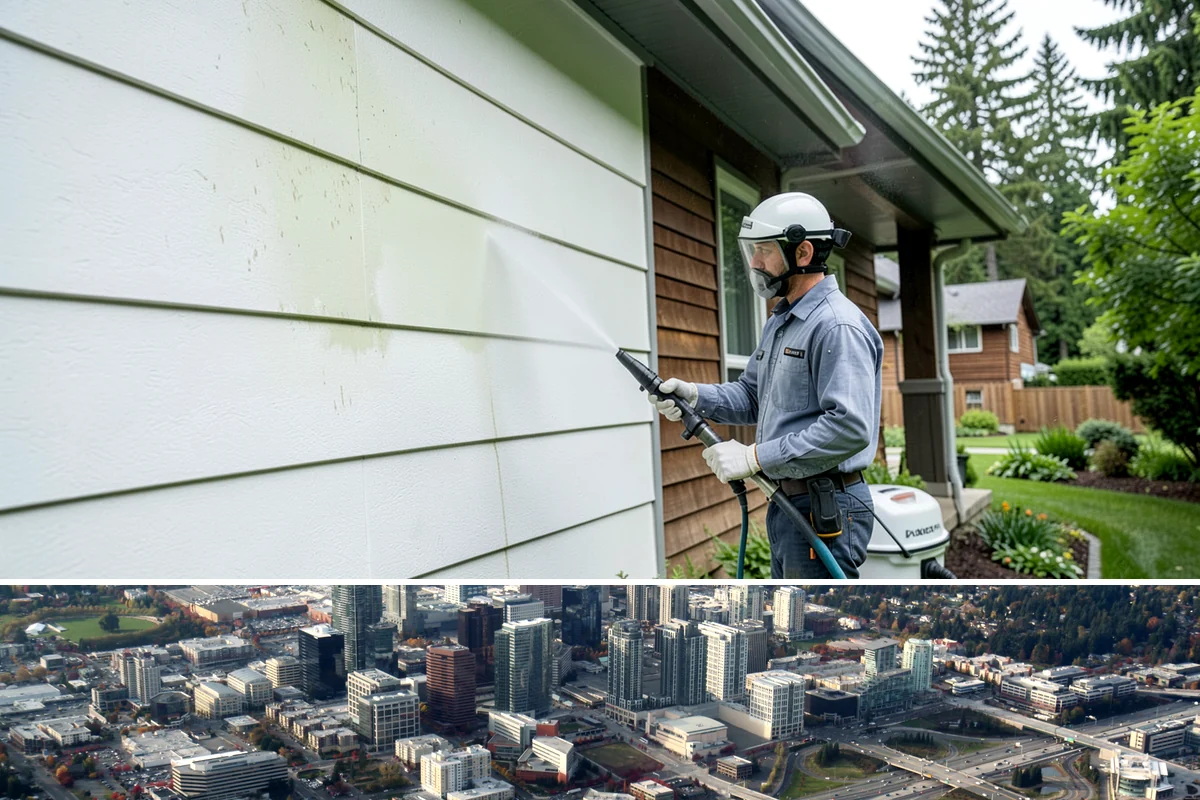 Property Refresh Cleaning in Bellevue, King County, WA - Any dry-enough window works, though late spring and early fall in Washington offer the most reliable conditions for a full...