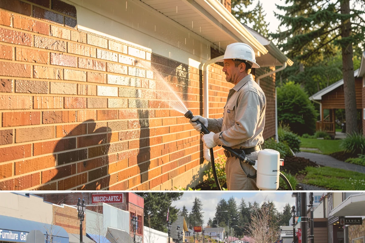 Property Refresh Cleaning in Bothell, King County, WA - Any dry-enough window works, though late spring and early fall in Washington offer the most reliable conditions for a full...