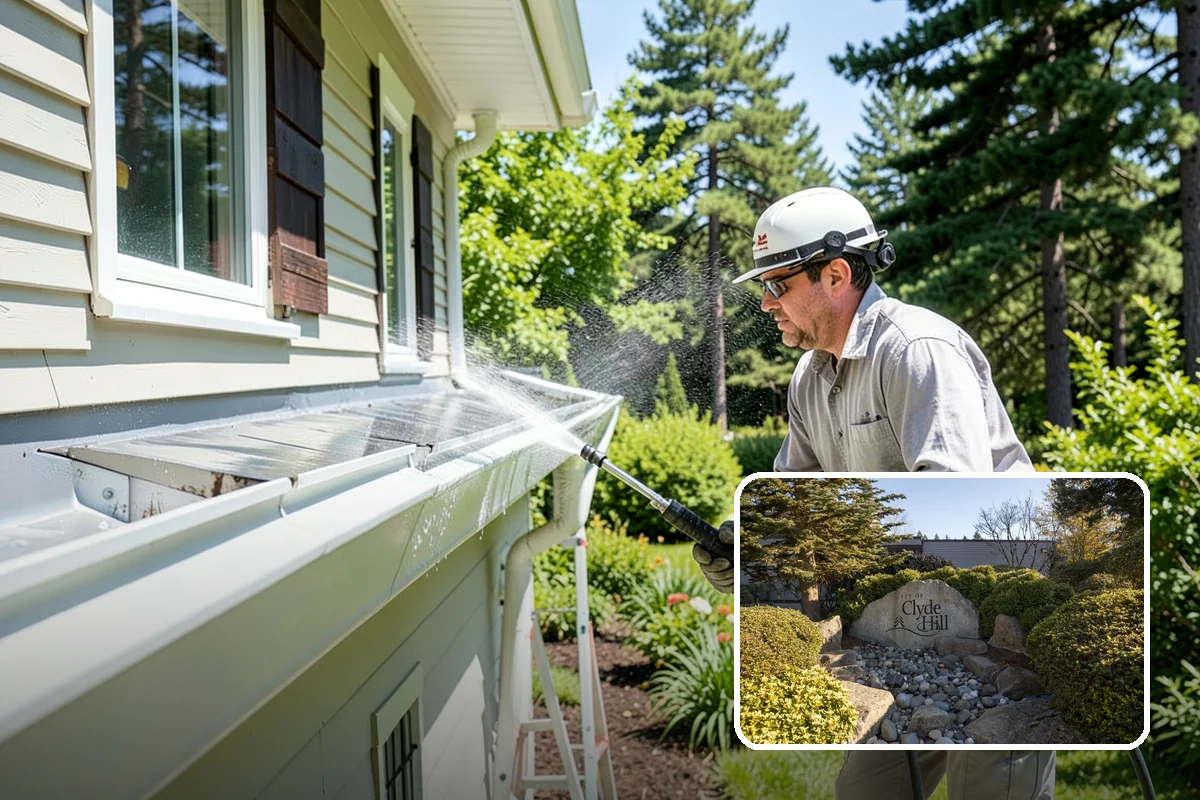 Property Refresh Cleaning in Clyde Hill, King County, WA - Restores a neglected exterior in one comprehensive visit