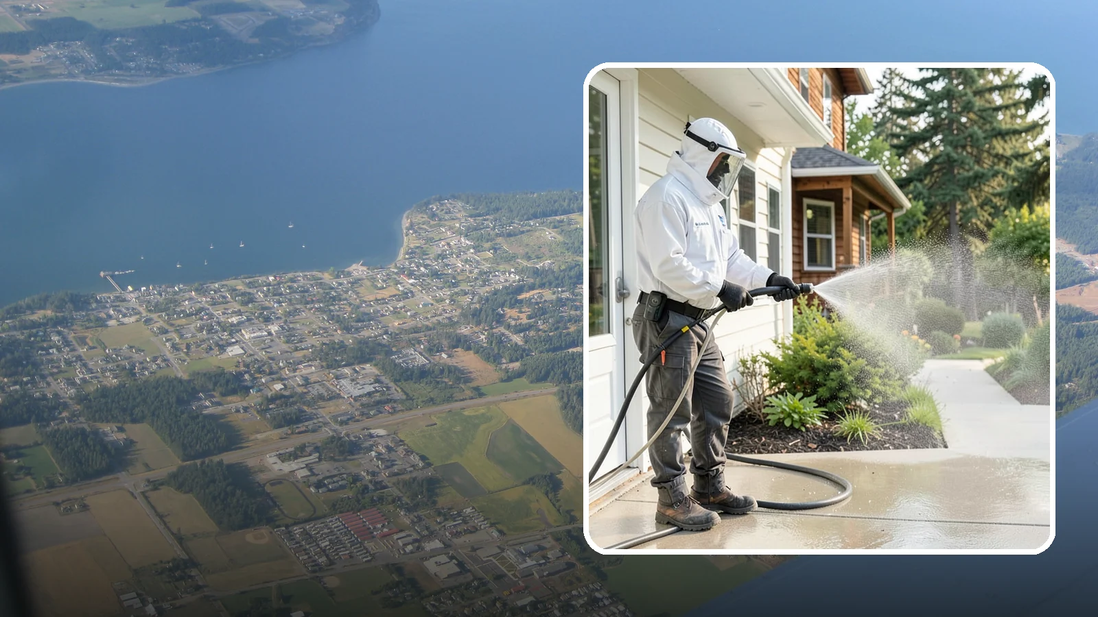 Property Refresh Cleaning in Coupeville, Island County, WA - Property refresh cleaning gives a home or building a full exterior reset to restore appearance after a period of neglected upkeep.