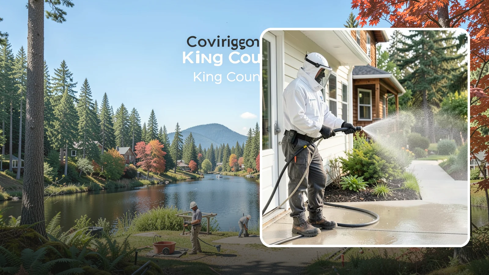 Property Refresh Cleaning in Covington, King County, WA - Property refresh cleaning gives a home or building a full exterior reset to restore appearance after a period of neglected upkeep.