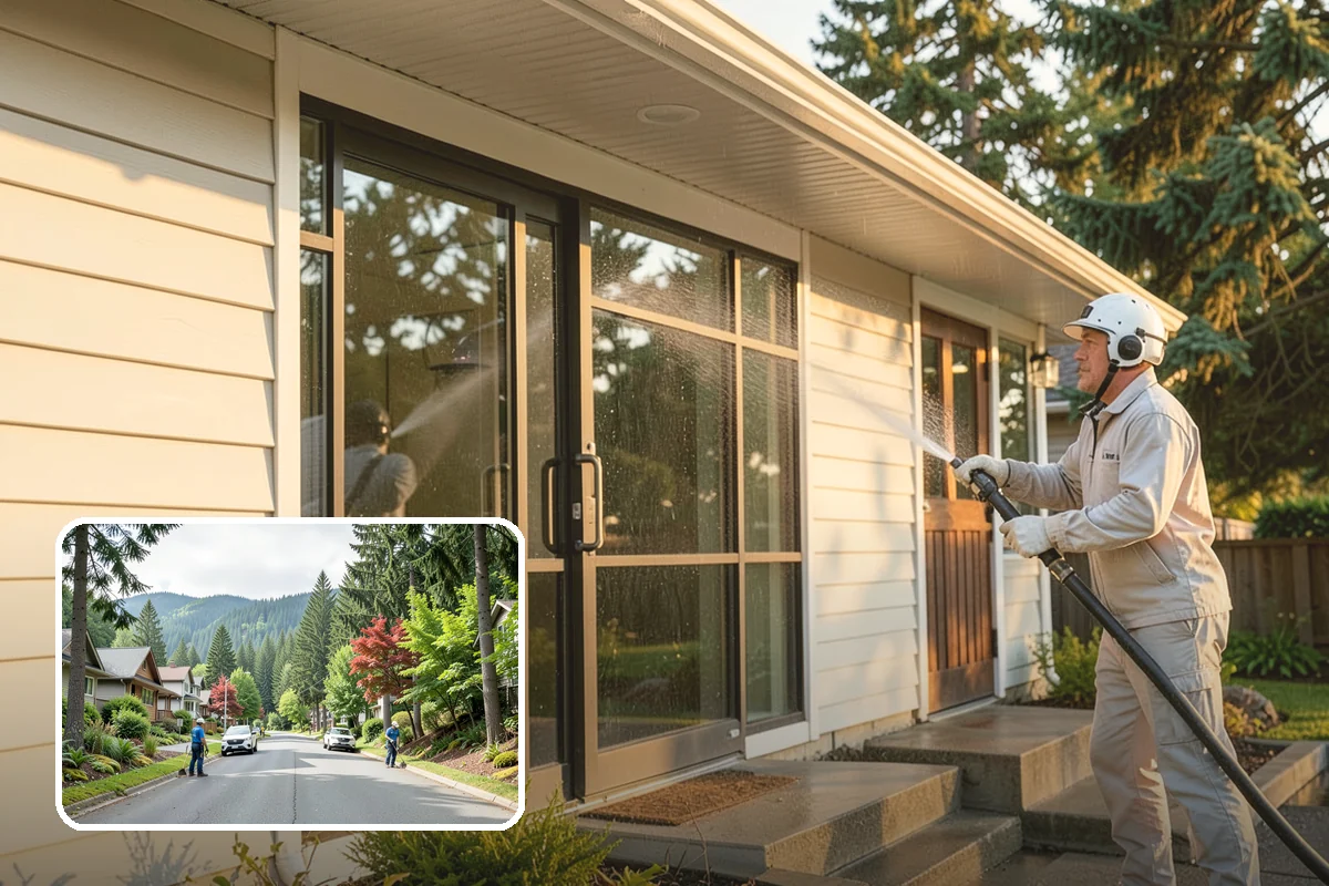 Property Refresh Cleaning in Darrington, Snohomish County, WA - Restores a neglected exterior in one comprehensive visit