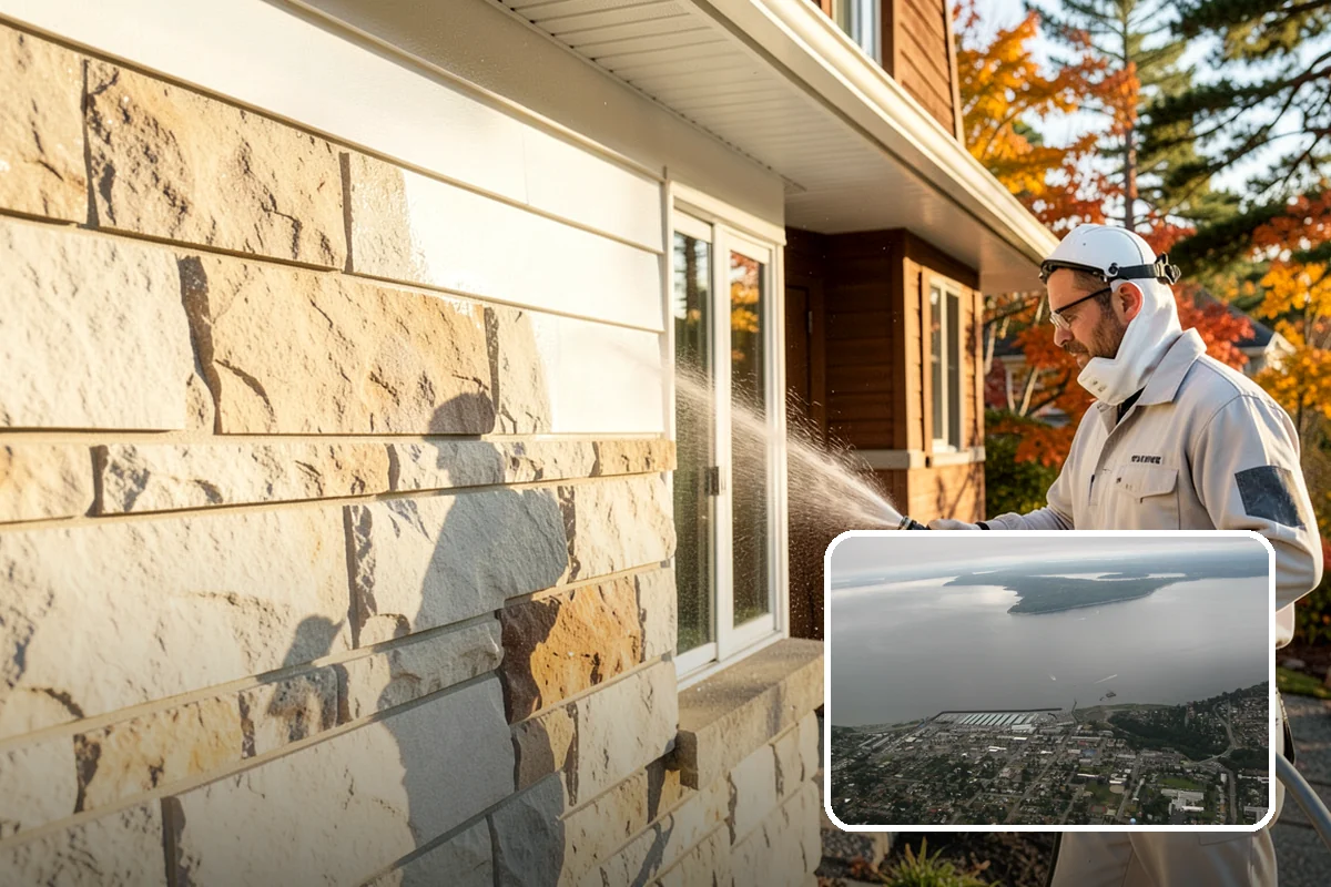 Property Refresh Cleaning in Des Moines, King County, WA - Restores a neglected exterior in one comprehensive visit