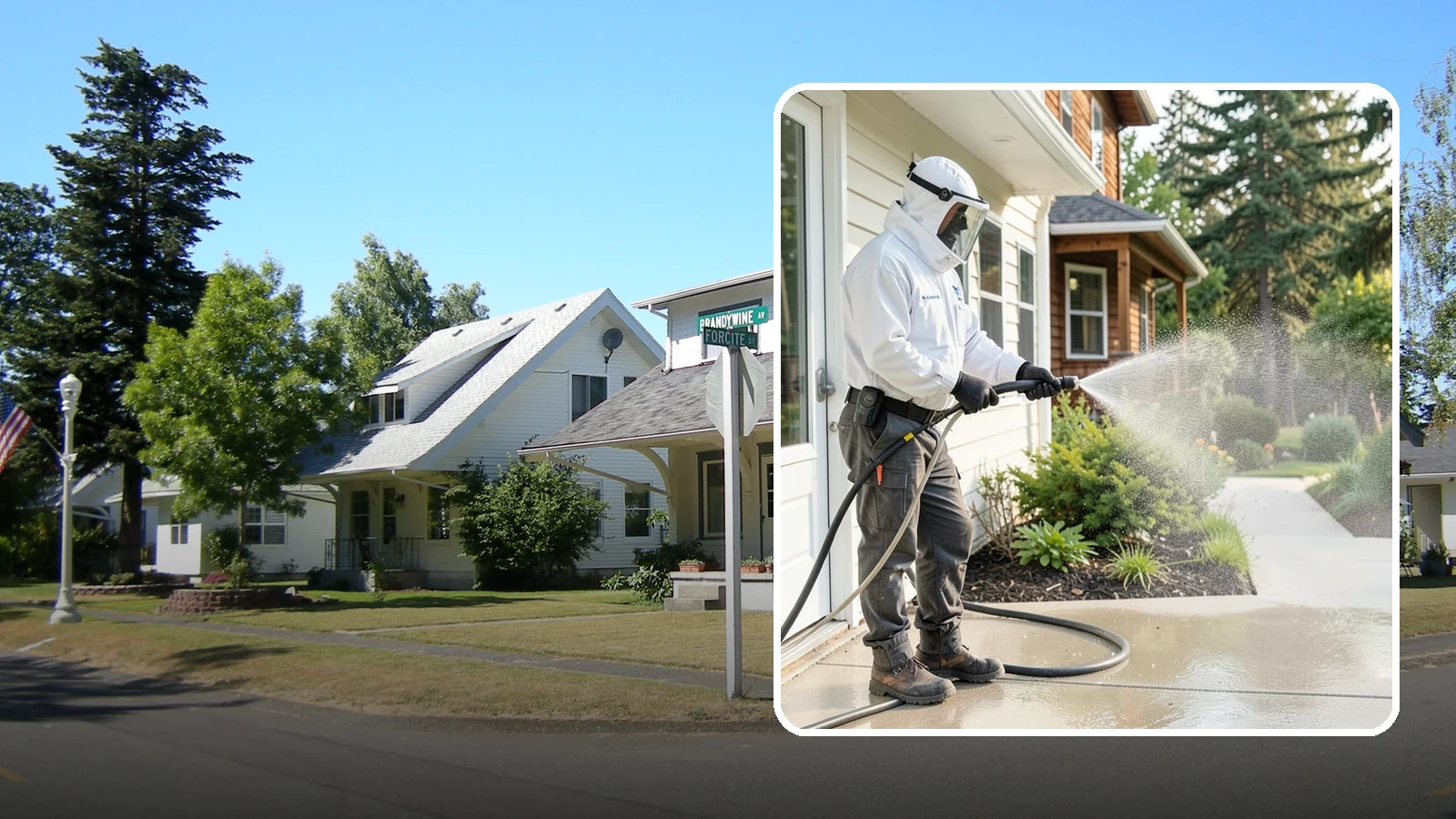 Property Refresh Cleaning in DuPont, Pierce County, WA - Property refresh cleaning gives a home or building a full exterior reset to restore appearance after a period of neglected upkeep.