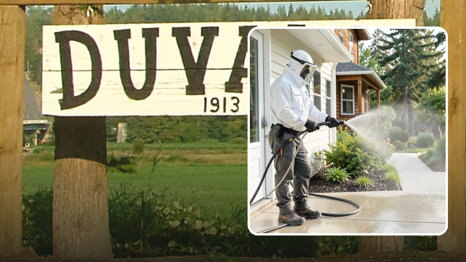 Property Refresh Cleaning in Duvall, King County, WA - Property refresh cleaning gives a home or building a full exterior reset to restore appearance after a period of neglected upkeep.