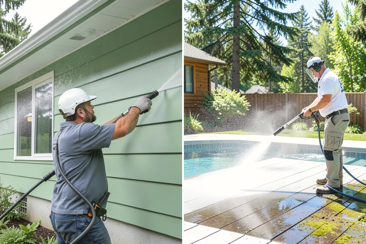 Property Refresh Cleaning in Duvall, King County, WA - Assess every exterior surface and rank the worst areas