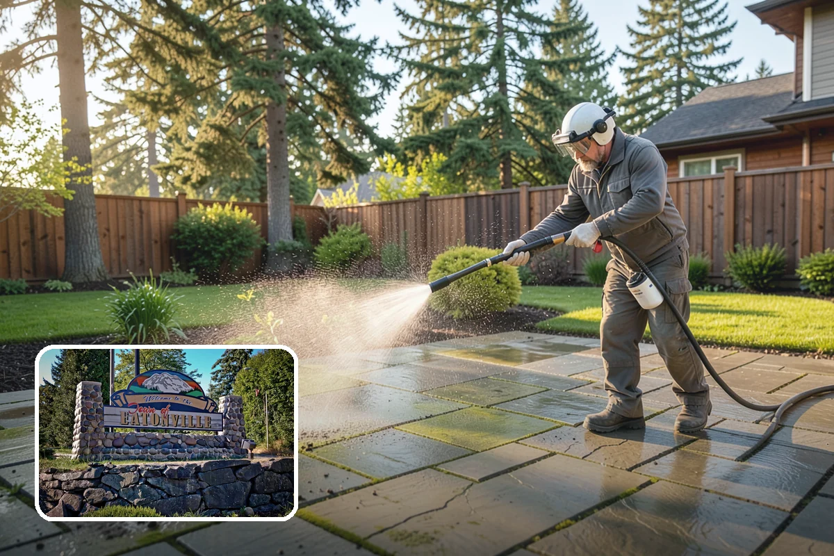 Property Refresh Cleaning in Eatonville, Pierce County, WA - Restores a neglected exterior in one comprehensive visit