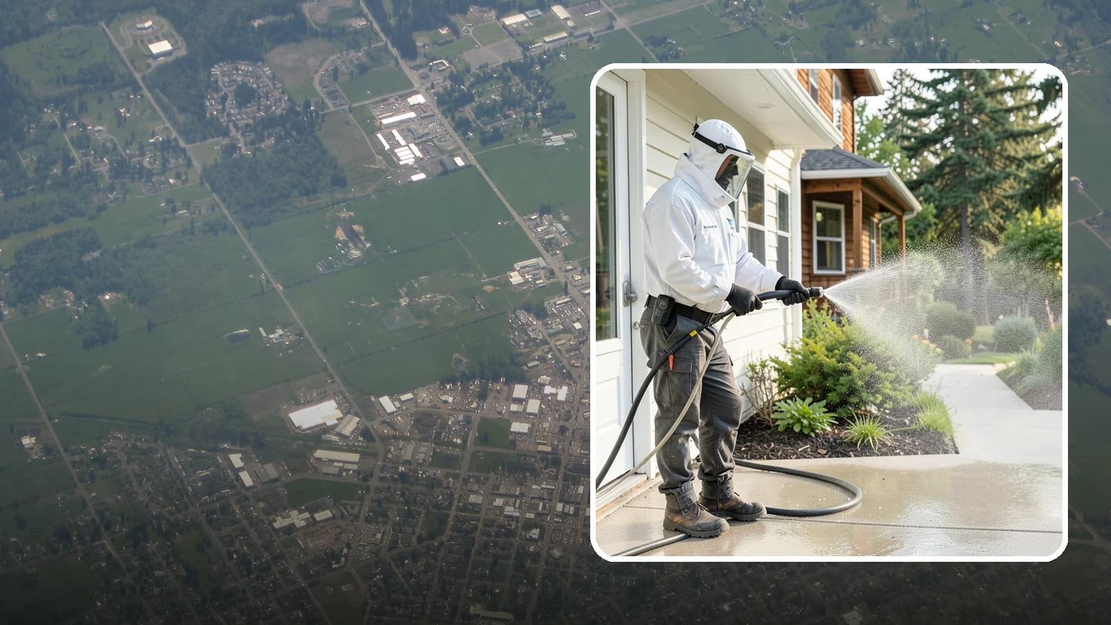 Property Refresh Cleaning in Enumclaw, King County, WA - Property refresh cleaning gives a home or building a full exterior reset to restore appearance after a period of neglected upkeep.