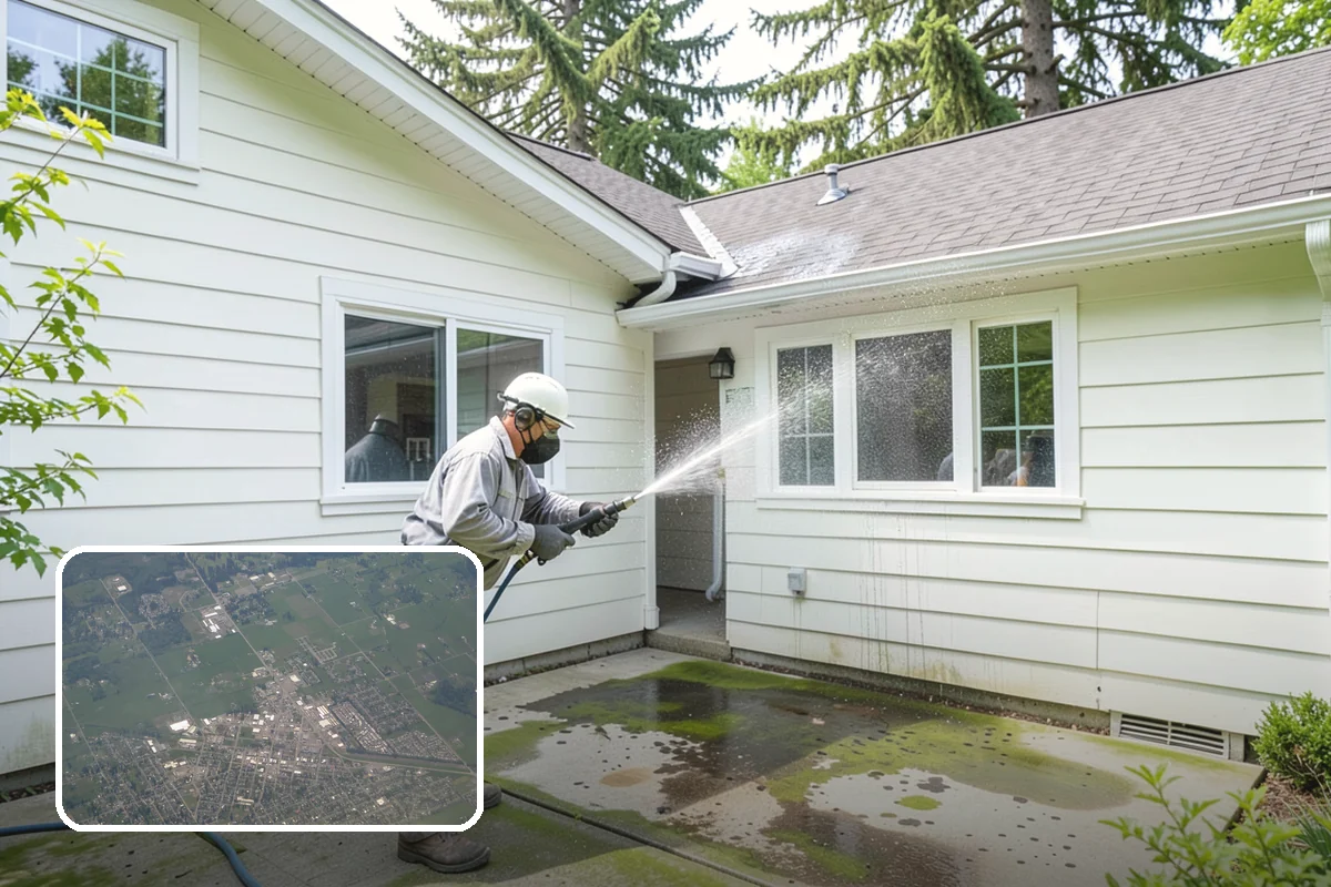 Property Refresh Cleaning in Enumclaw, King County, WA - Restores a neglected exterior in one comprehensive visit