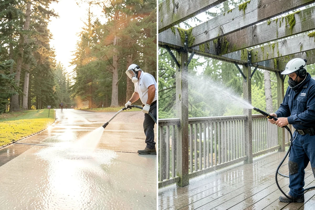 Property Refresh Cleaning in Everett, Snohomish County, WA - Assess every exterior surface and rank the worst areas