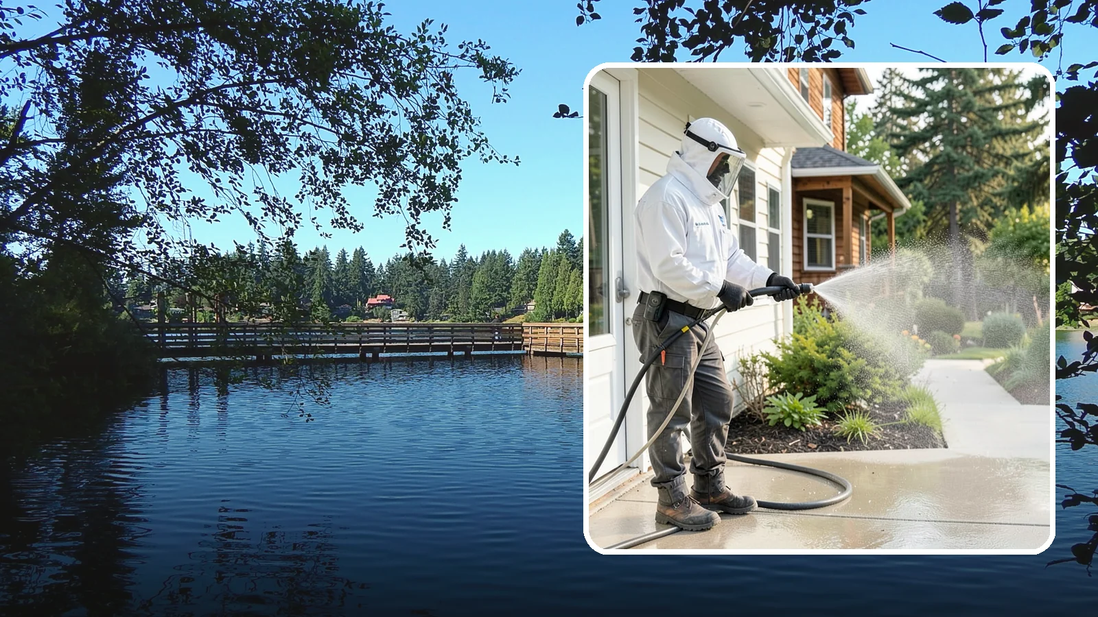 Property Refresh Cleaning in Federal Way, King County, WA - Property refresh cleaning gives a home or building a full exterior reset to restore appearance after a period of neglected upkeep.